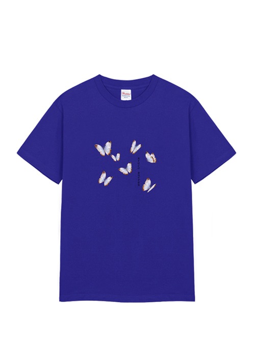 made 𖤐 10color butterfly half tee (~2XL)